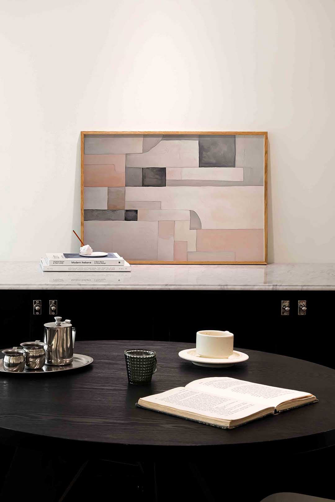 Abstracte vormen Poster