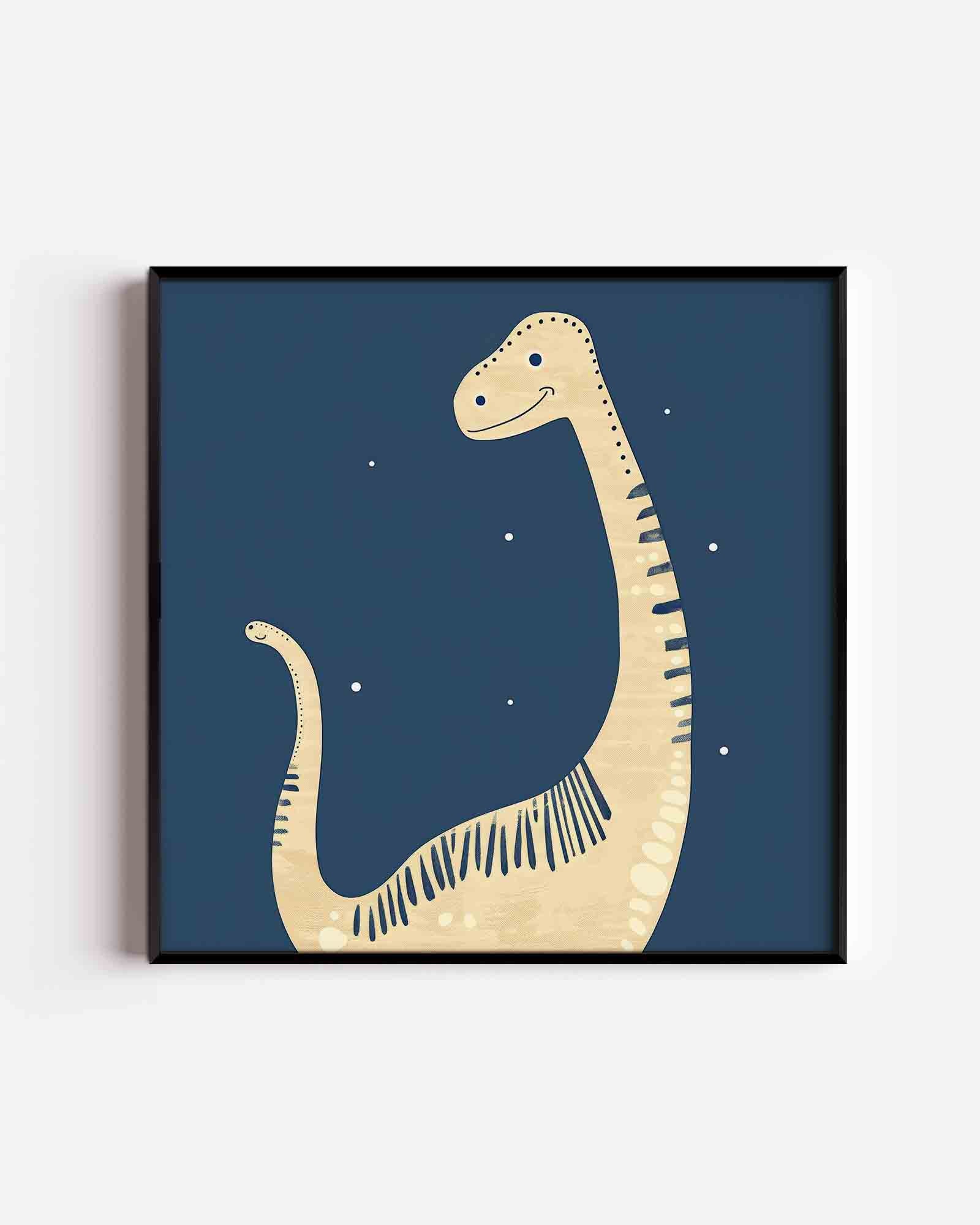 Dinosaurus glimlach Poster