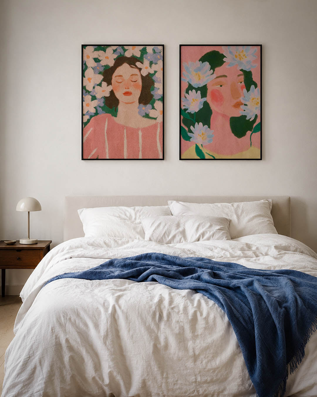 Bloemen en rust Posterset