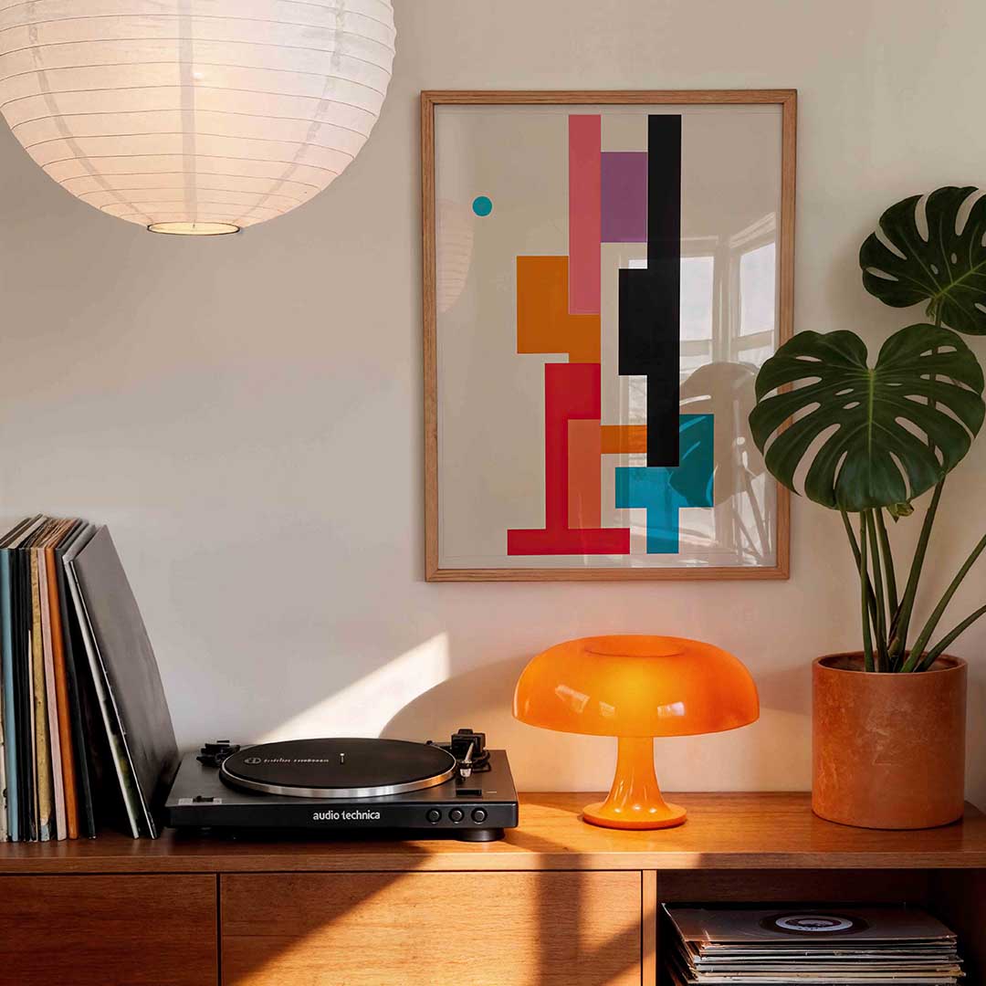 Abstracte vormen Poster