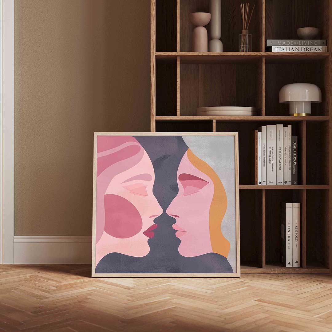 Twee gezichten Poster