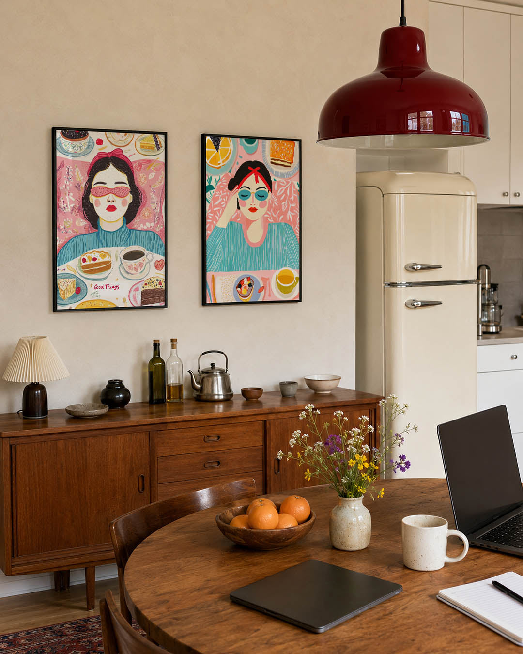 Kleurrijke ontspanning Posterset
