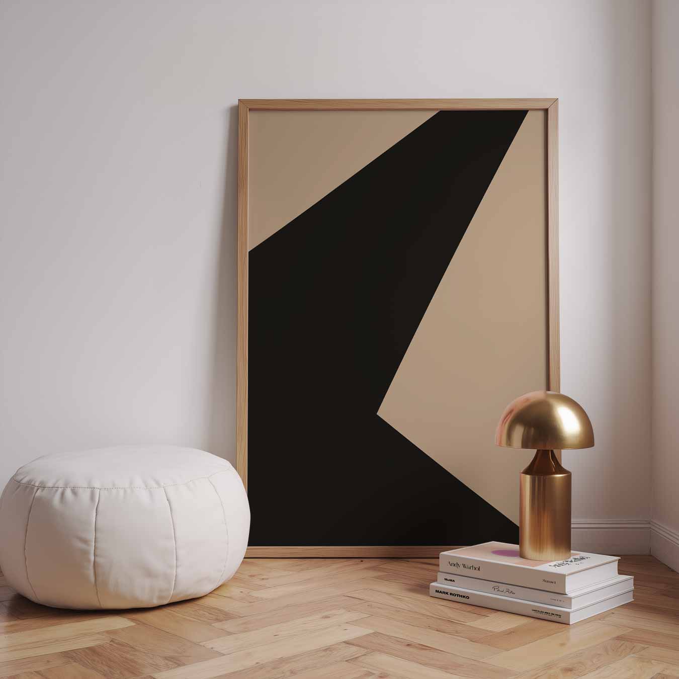 Stijlvolle Abstracte Minimalistische Poster-WallArtistic