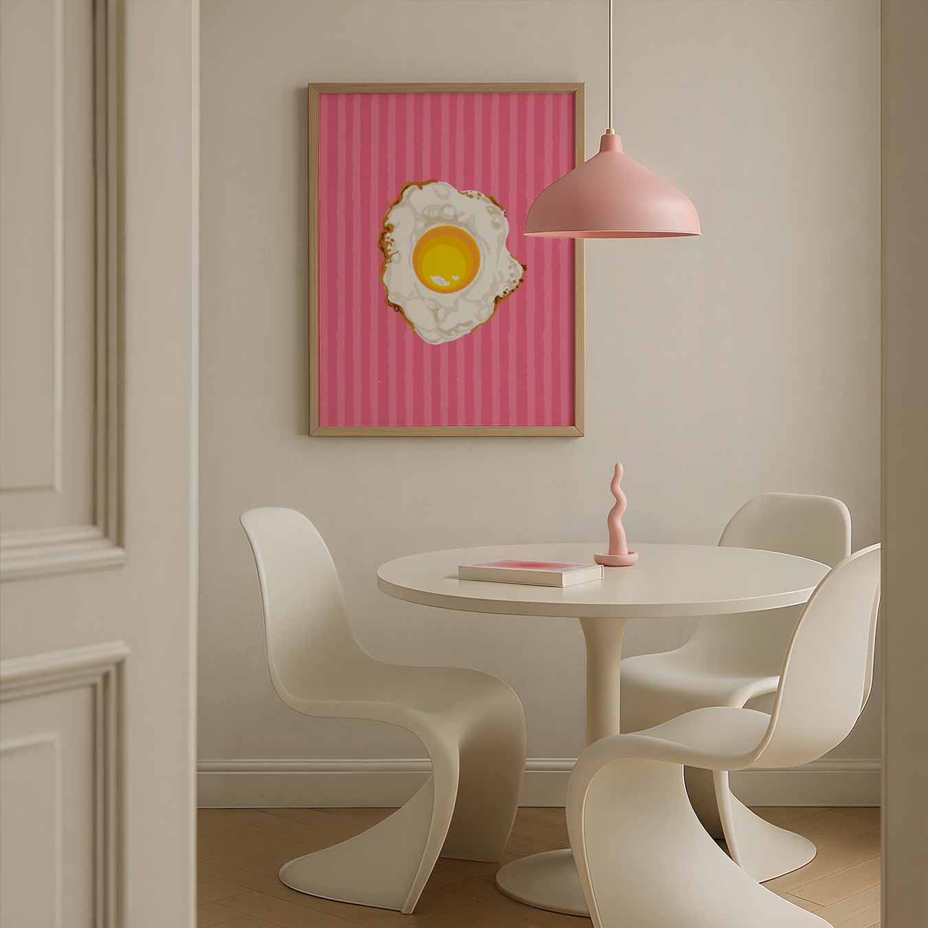 Sunny Side Up Ontbijt Poster-WallArtistic