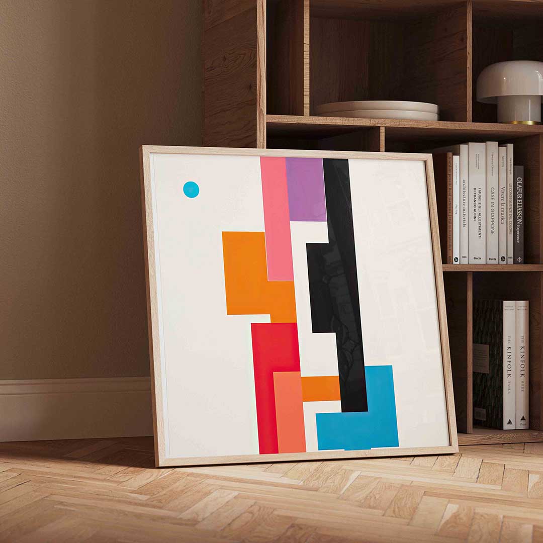 Geometrische vormen Poster