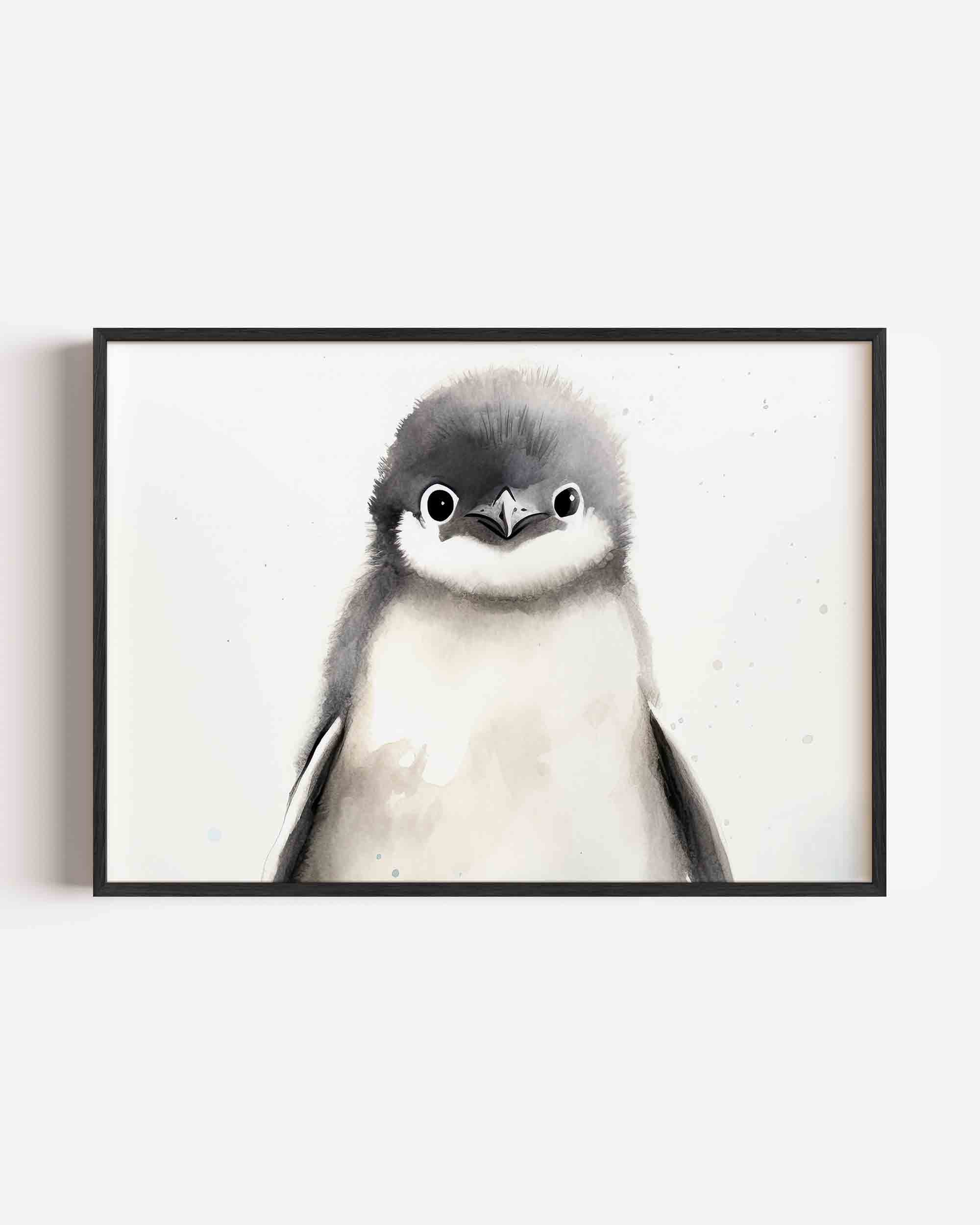 Pinguïn portret Poster