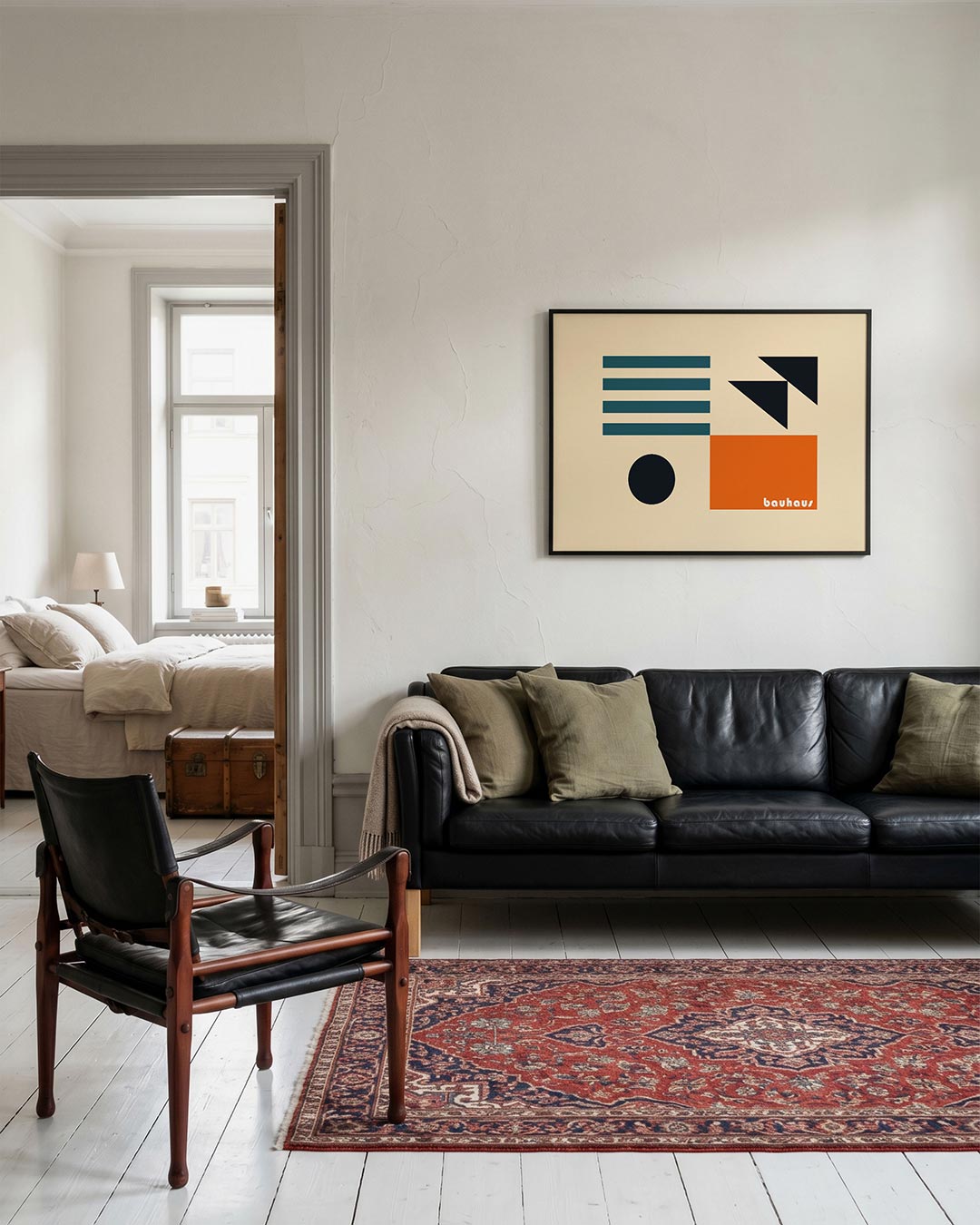 Vormen en vlaken Poster
