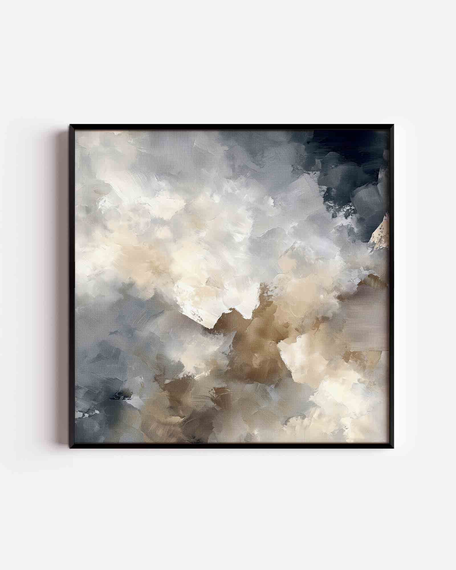 Abstracte wolken Poster