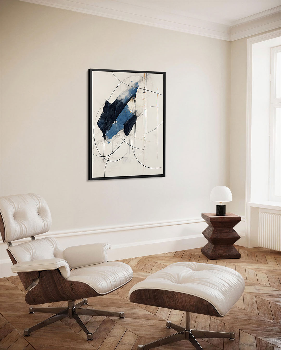 Dynamische lijnen Kunstwerk
