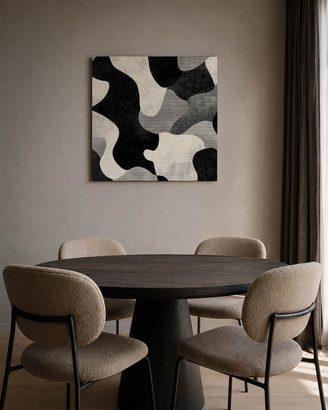 Organische vormen Kunstwerk