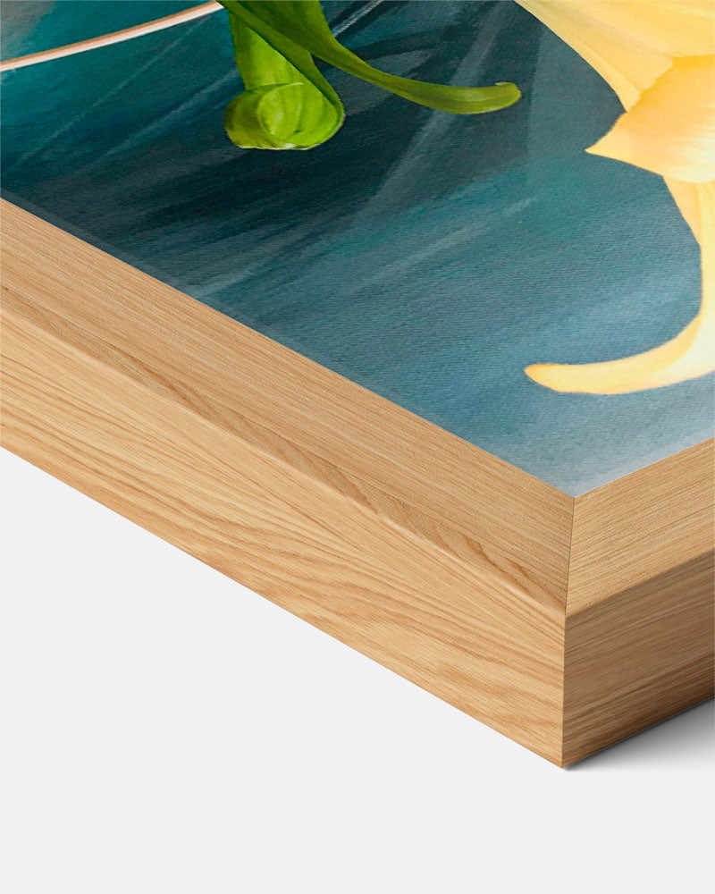 Elegante Bloemenschilderij Poster-WallArtistic