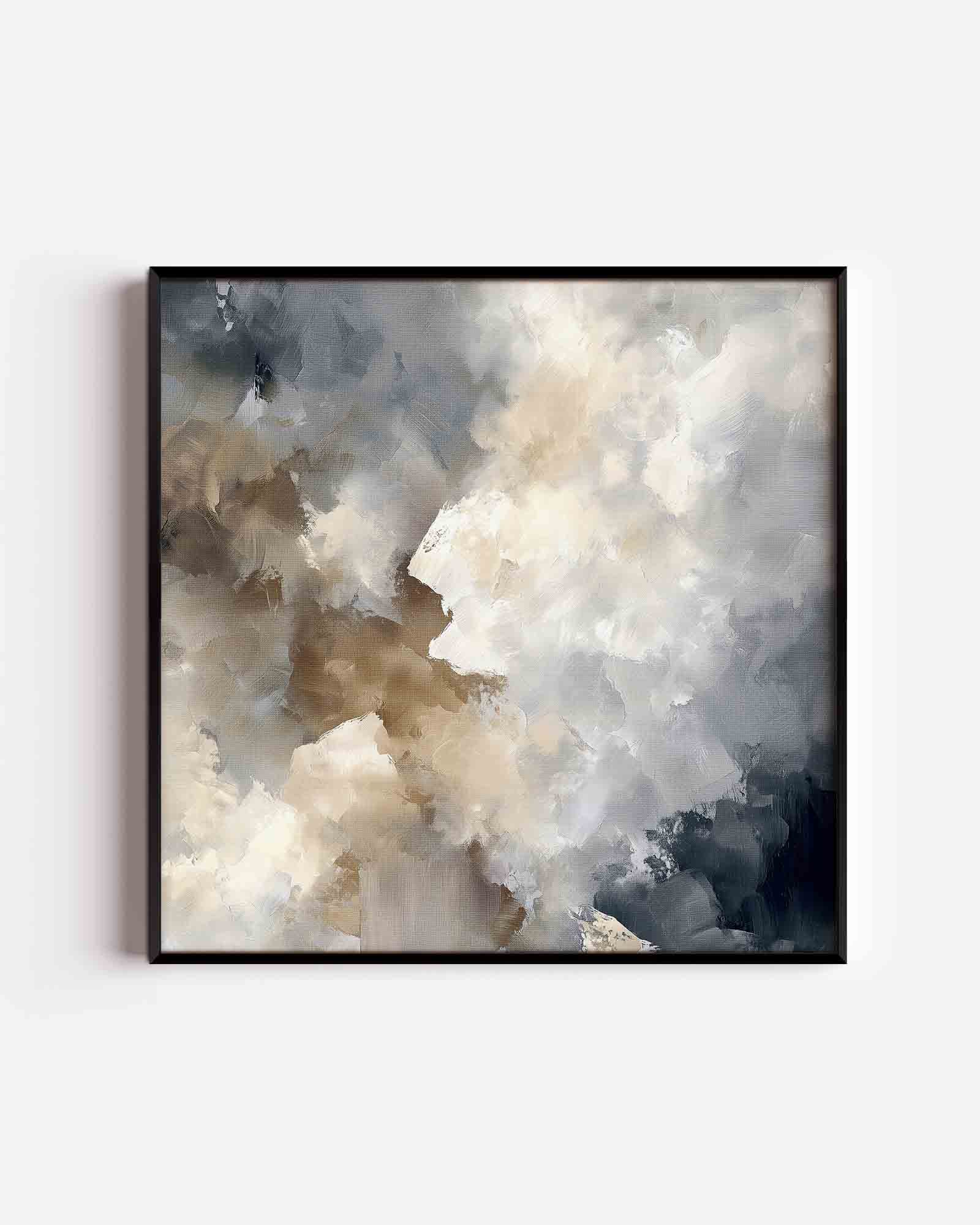 Abstracte wolken Poster