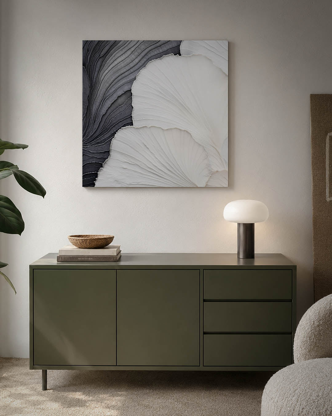 Organische lijnen Kunstwerk