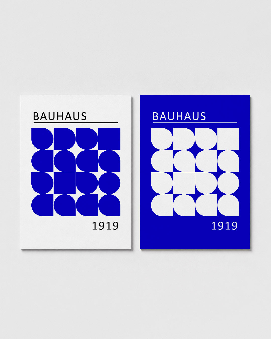 Vormen en vlakken Posterset