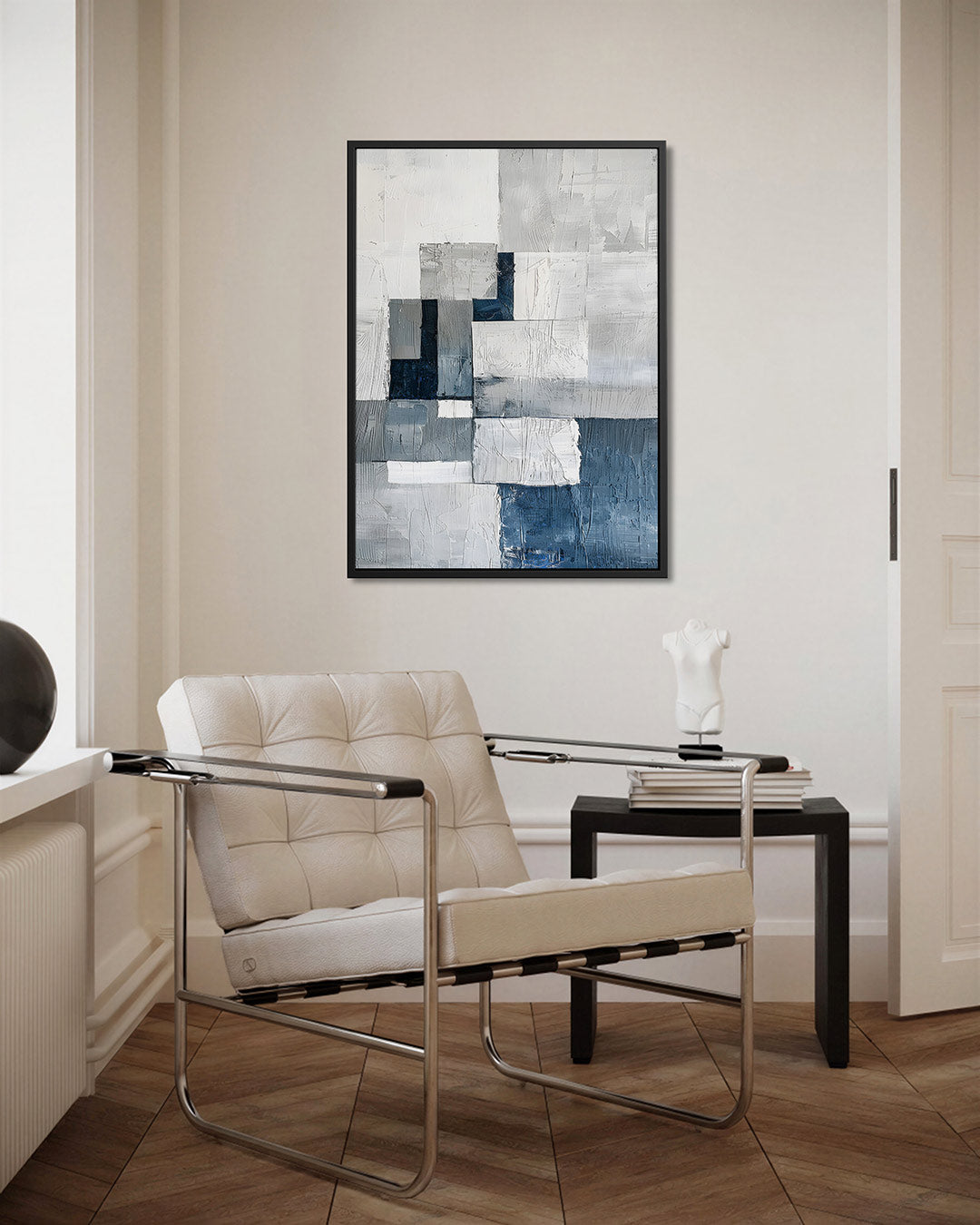 Geometrische compositie Kunstwerk