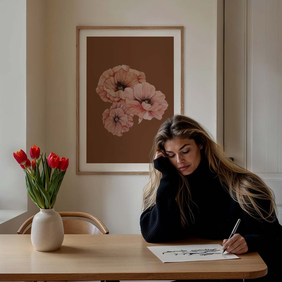 Bloemenpracht Poster-WallArtistic