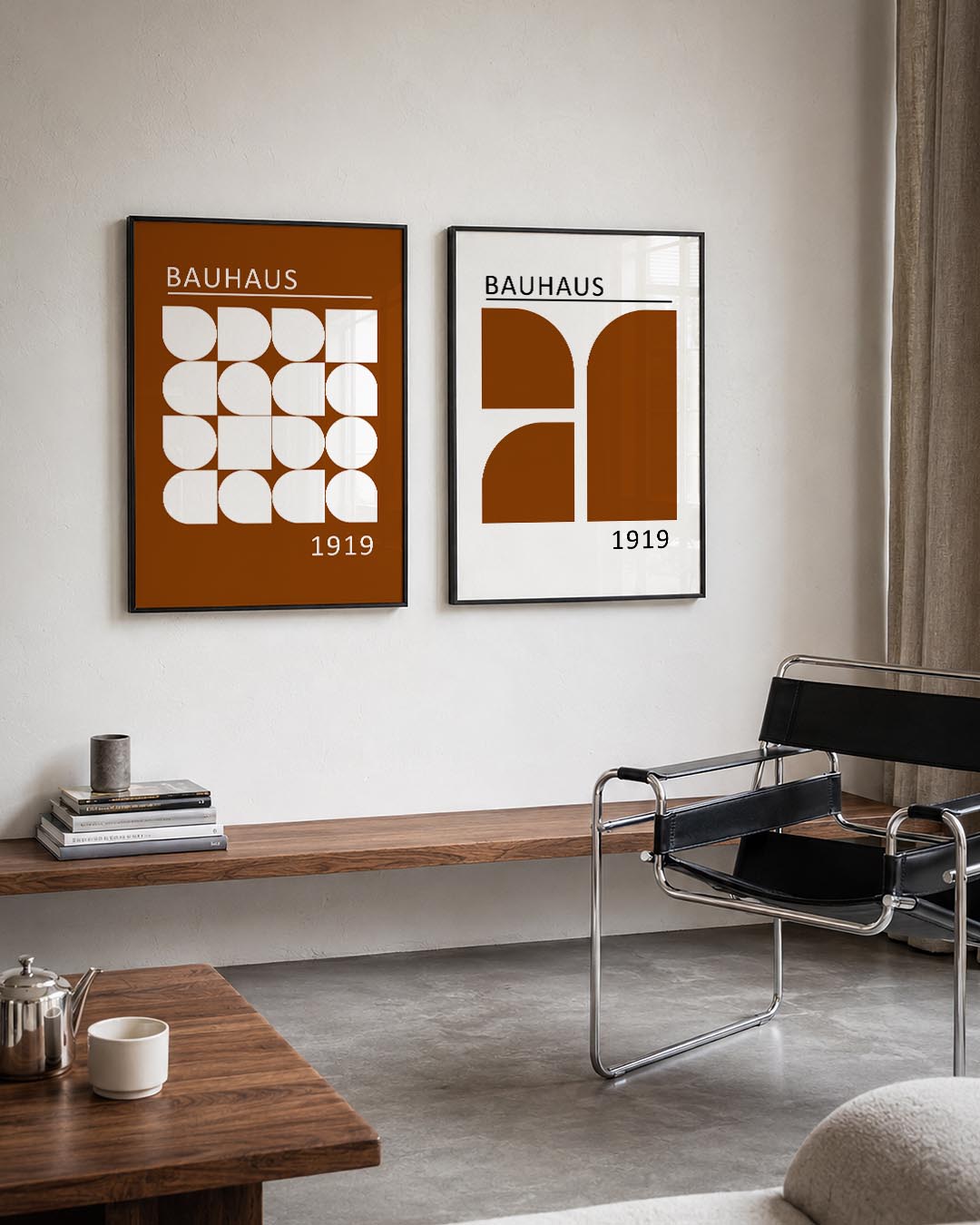 Vormen en vlakken Posterset