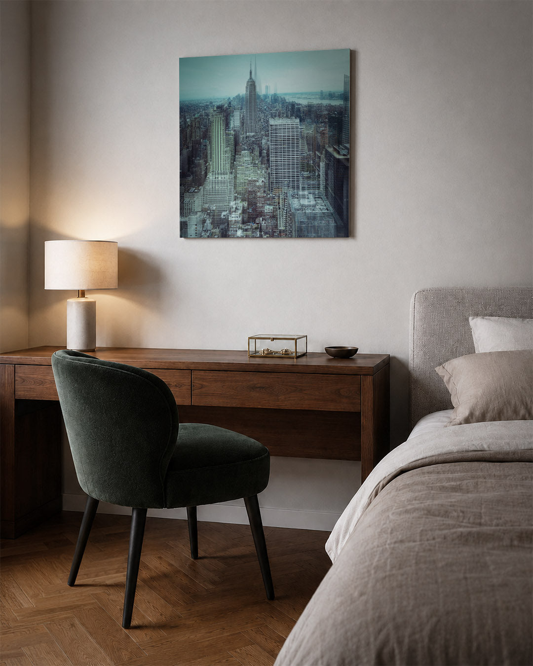 Stedelijke hoogte Kunstwerk
