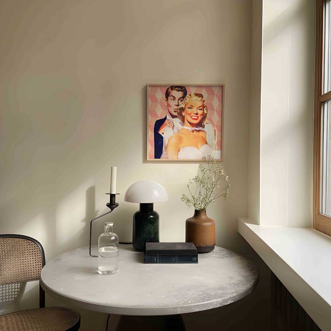 Retro koppel Poster
