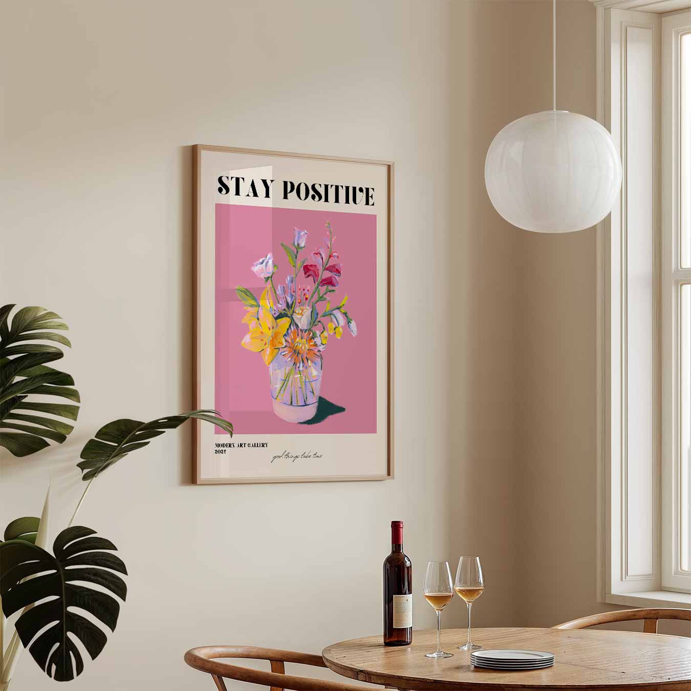 Inspirerende Bloemenpracht Poster-WallArtistic
