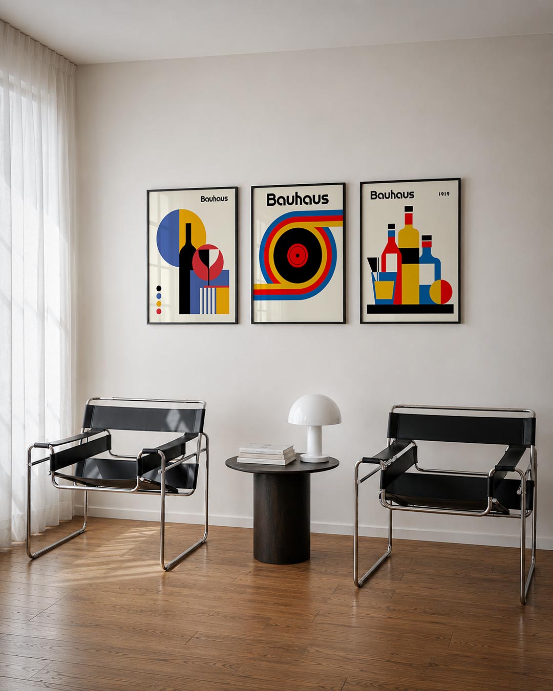 Vormen en kleurvlakken Posterset