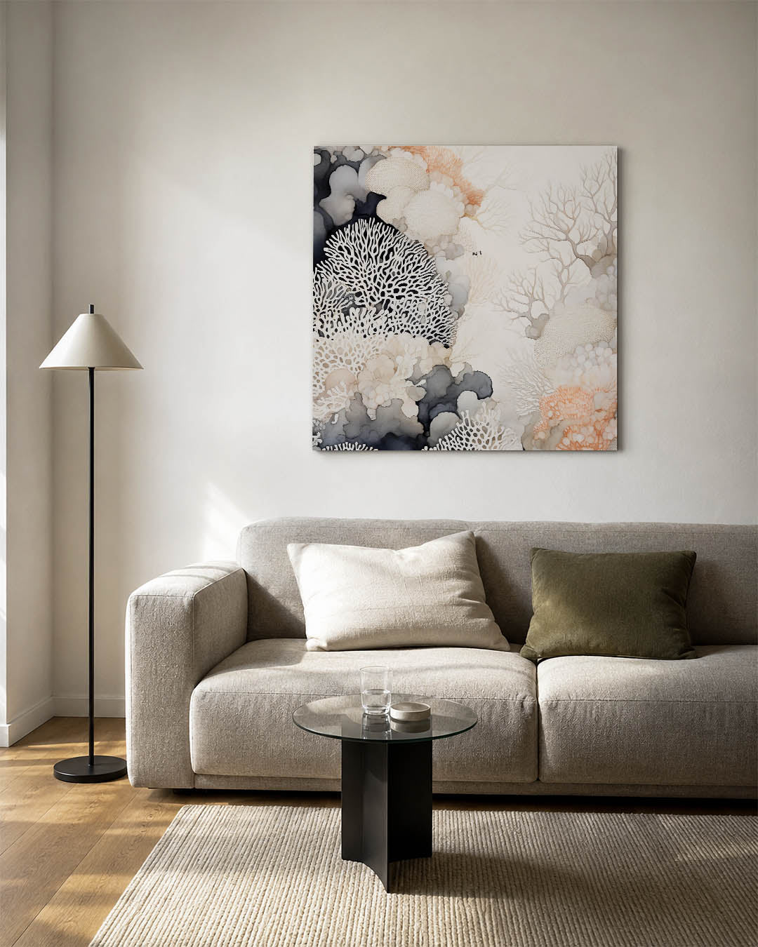 Organische vormen Kunstwerk