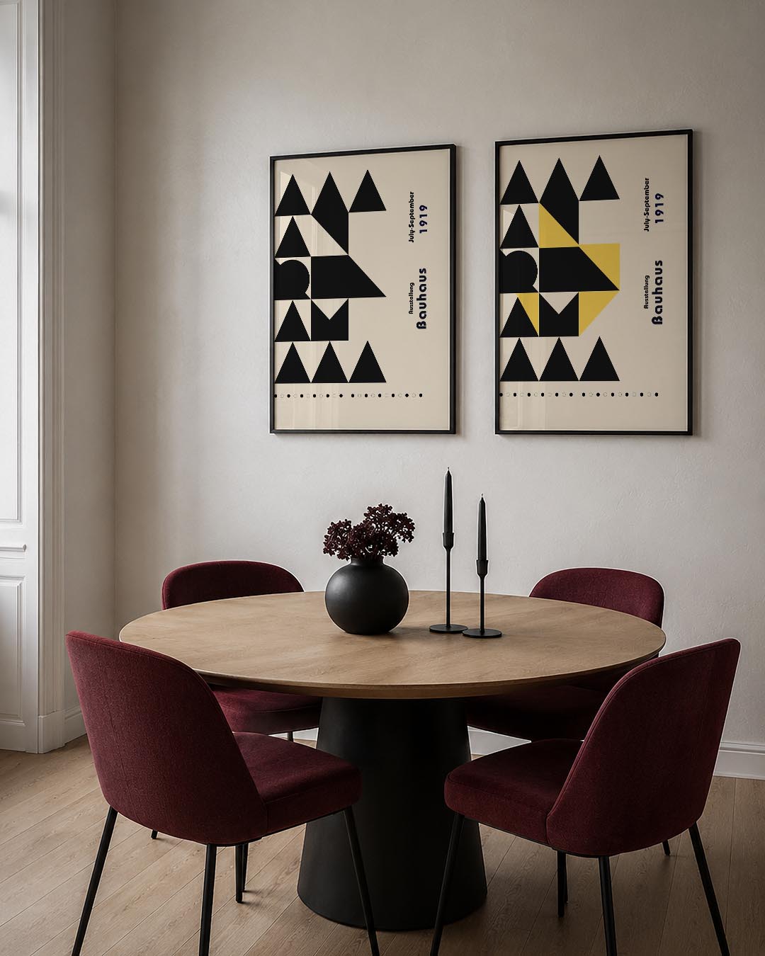 Vormen en vlakken Posterset