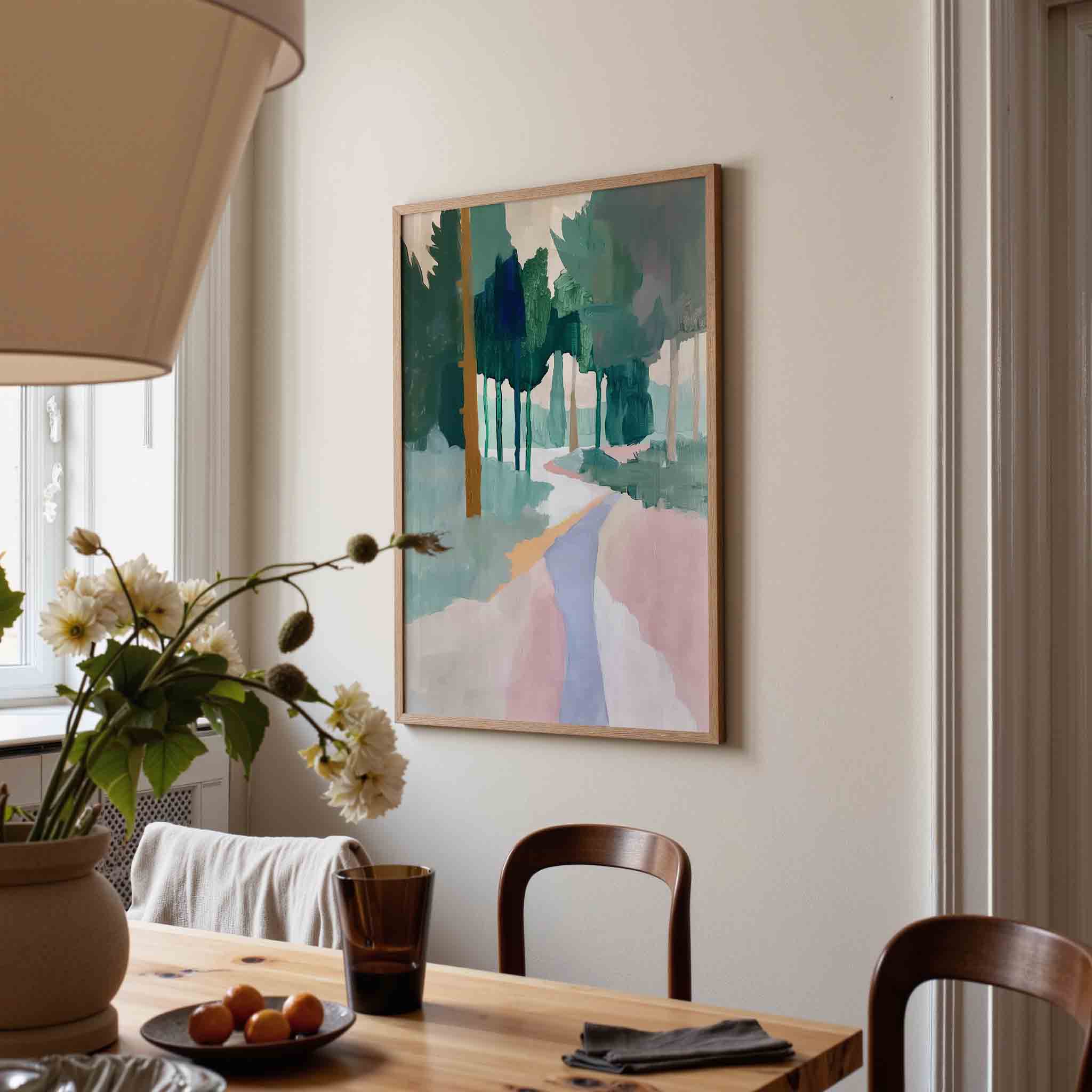 Boslandschap Poster