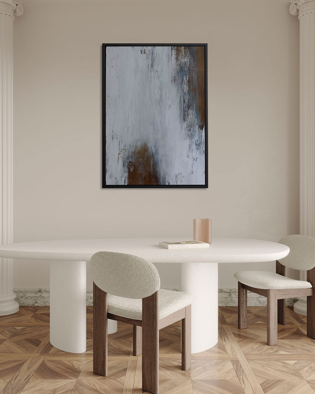 Gelaagde texturen Kunstwerk