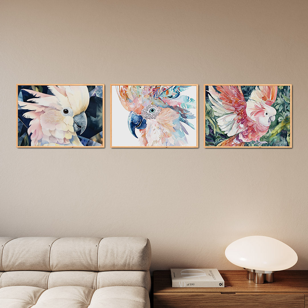 Vederlichte kleurenpracht Posterset