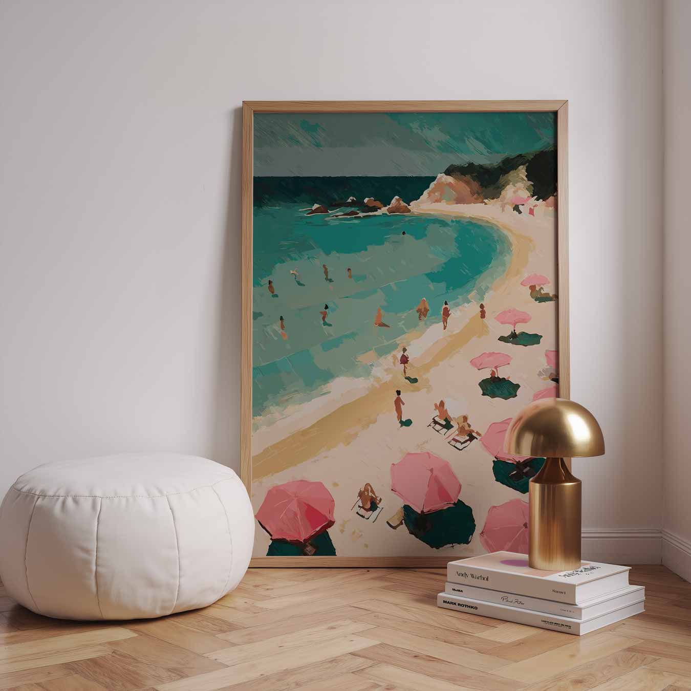 Zomerse Stranddroom Poster-WallArtistic