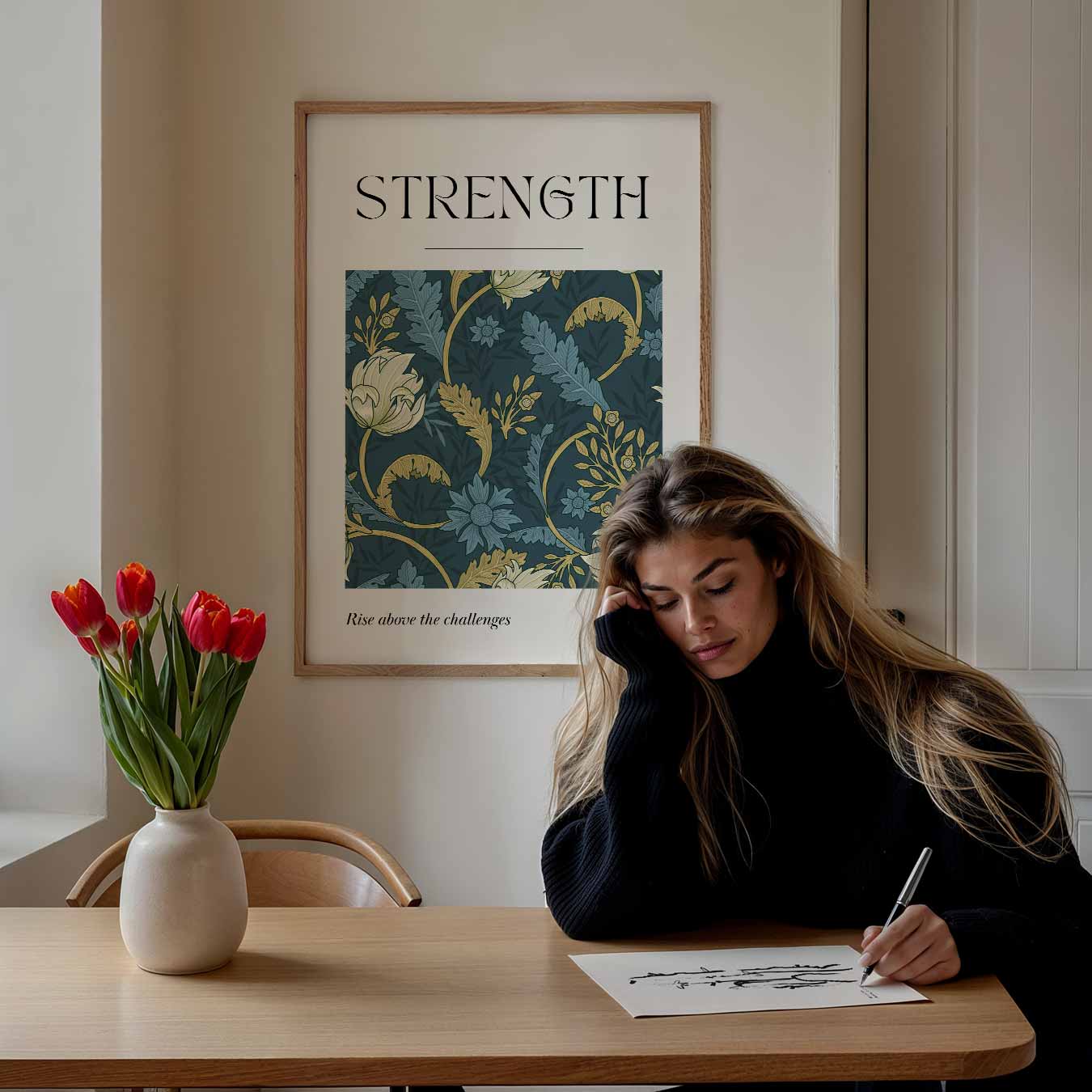 Strength Poster-WallArtistic