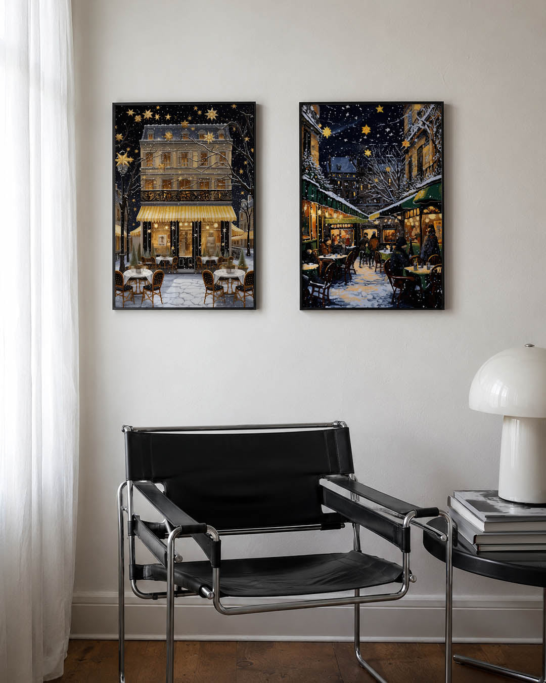 Sterren en sneeuw Posterset