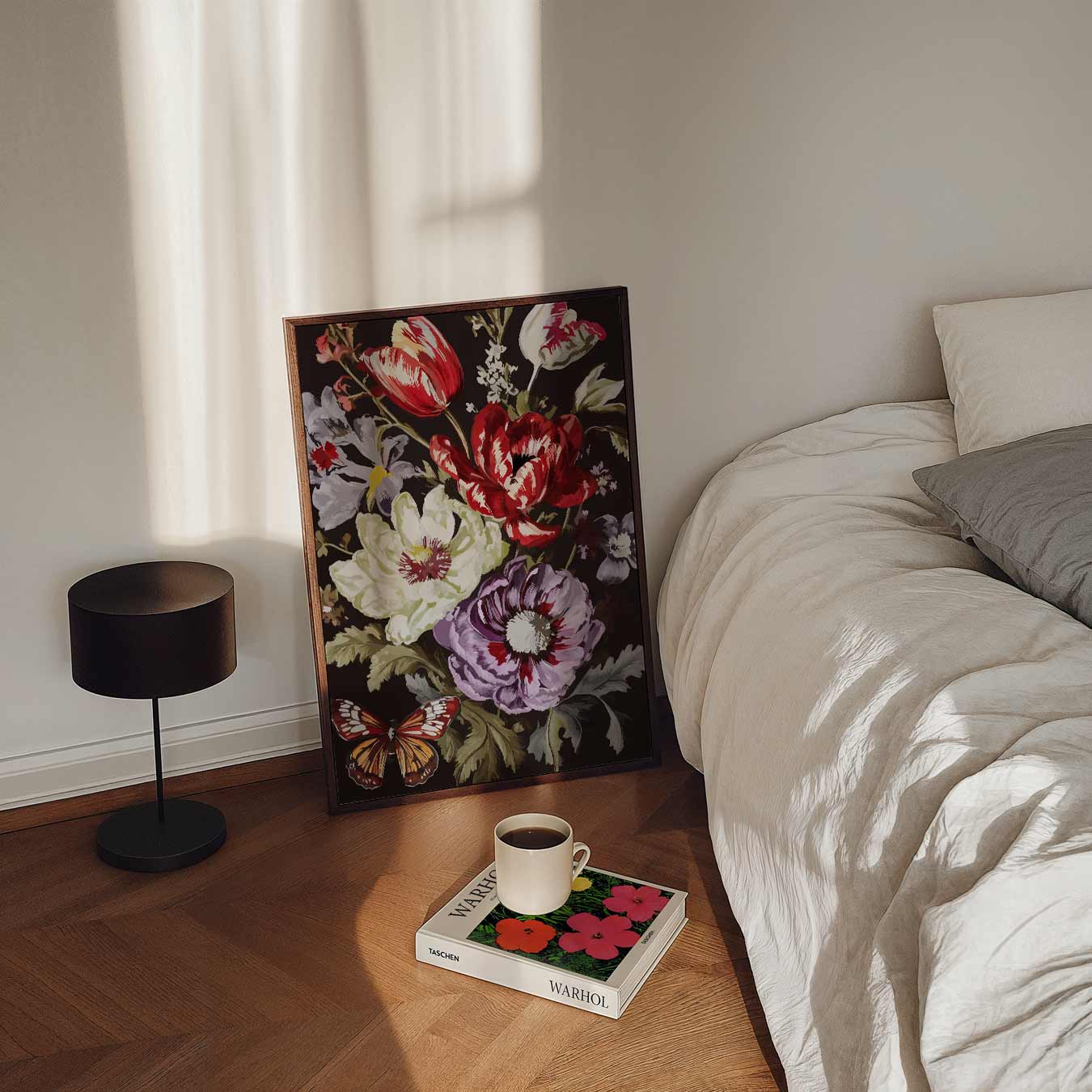 Betoverende Bloemenpracht Poster-WallArtistic