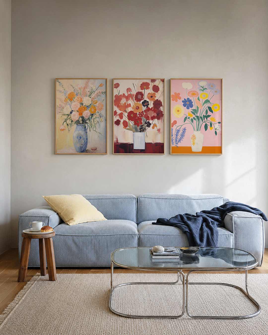Bloemrijke kleurenpracht Posterset