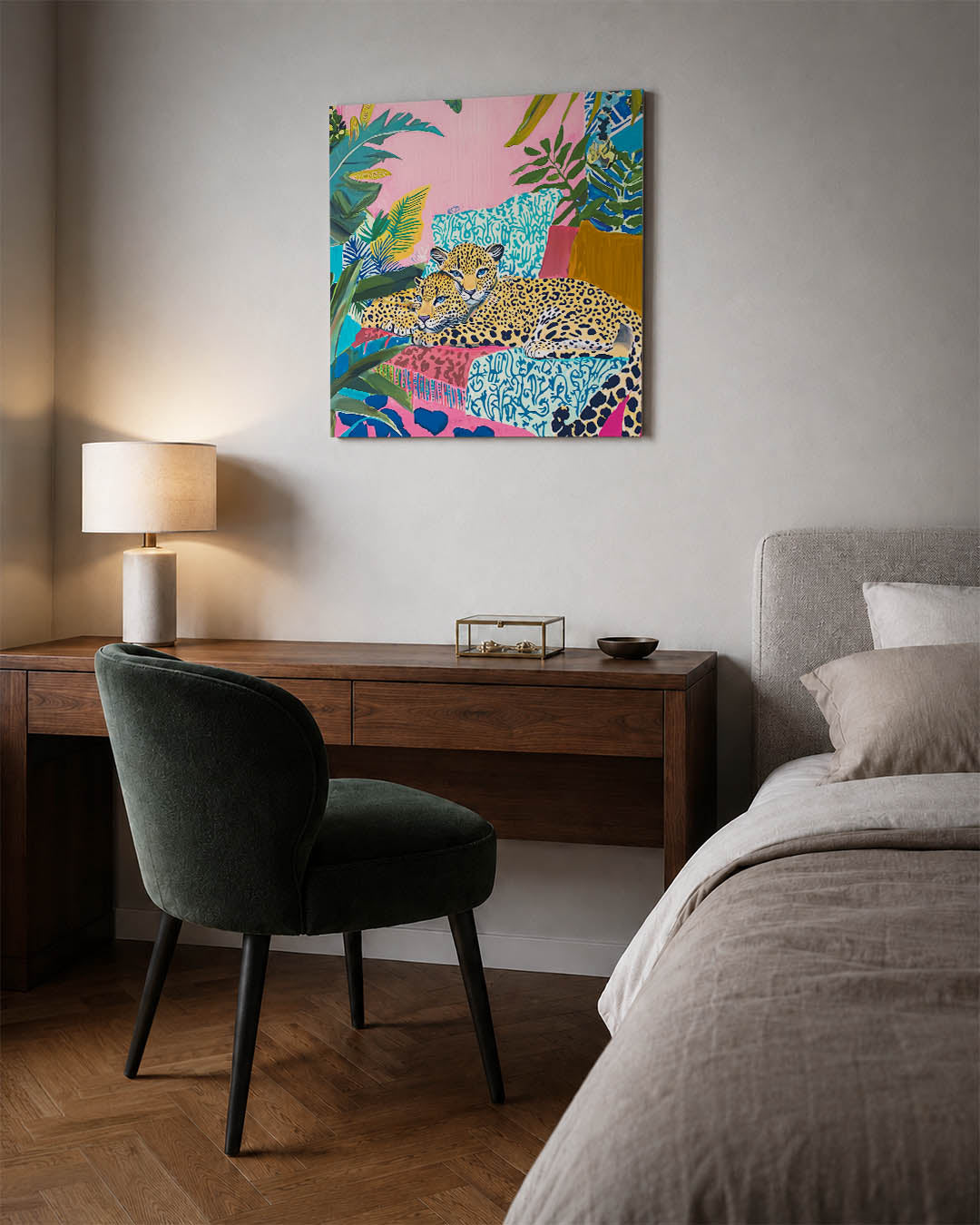 Exotische dierenwereld Kunstwerk