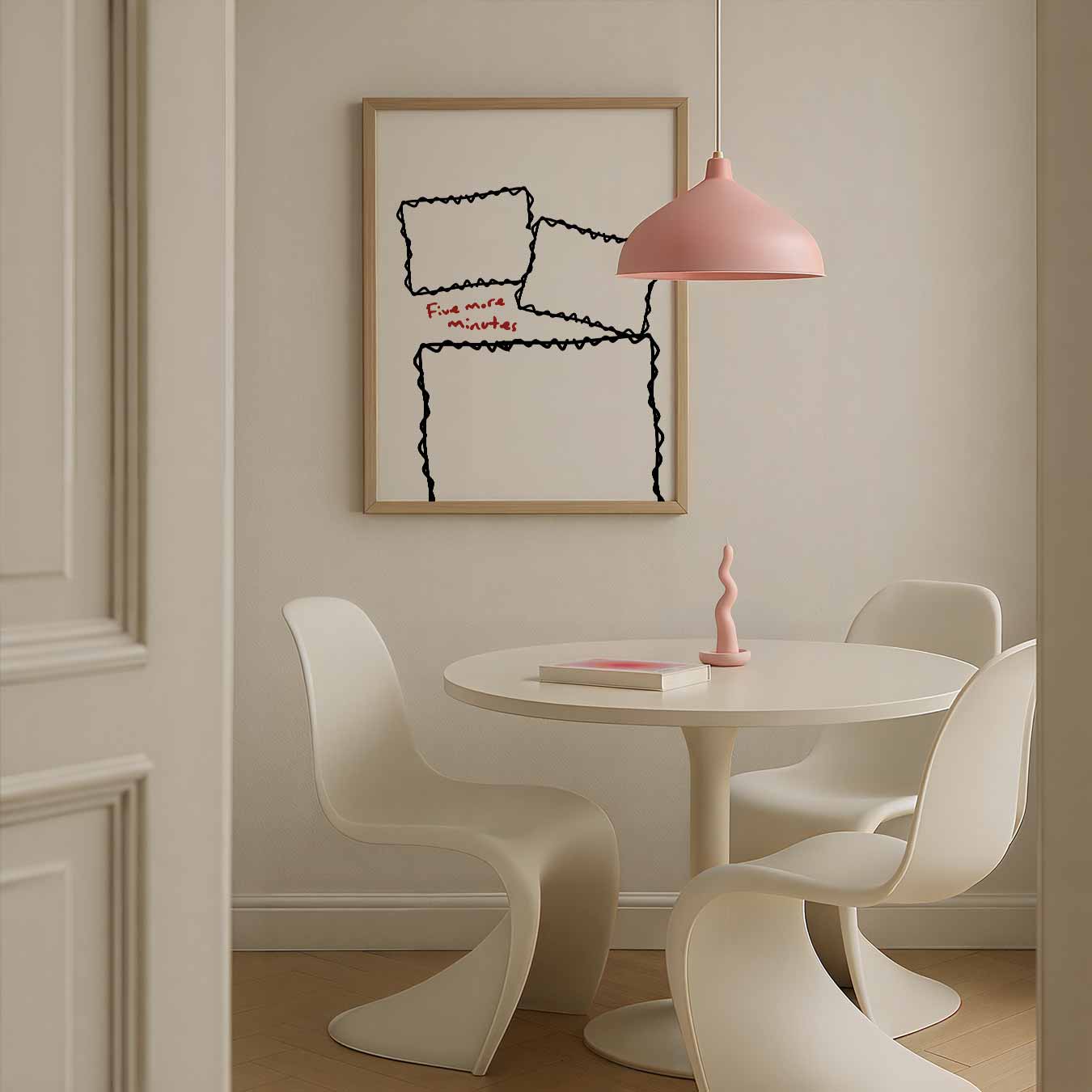 Vrolijke Slaper Poster-WallArtistic