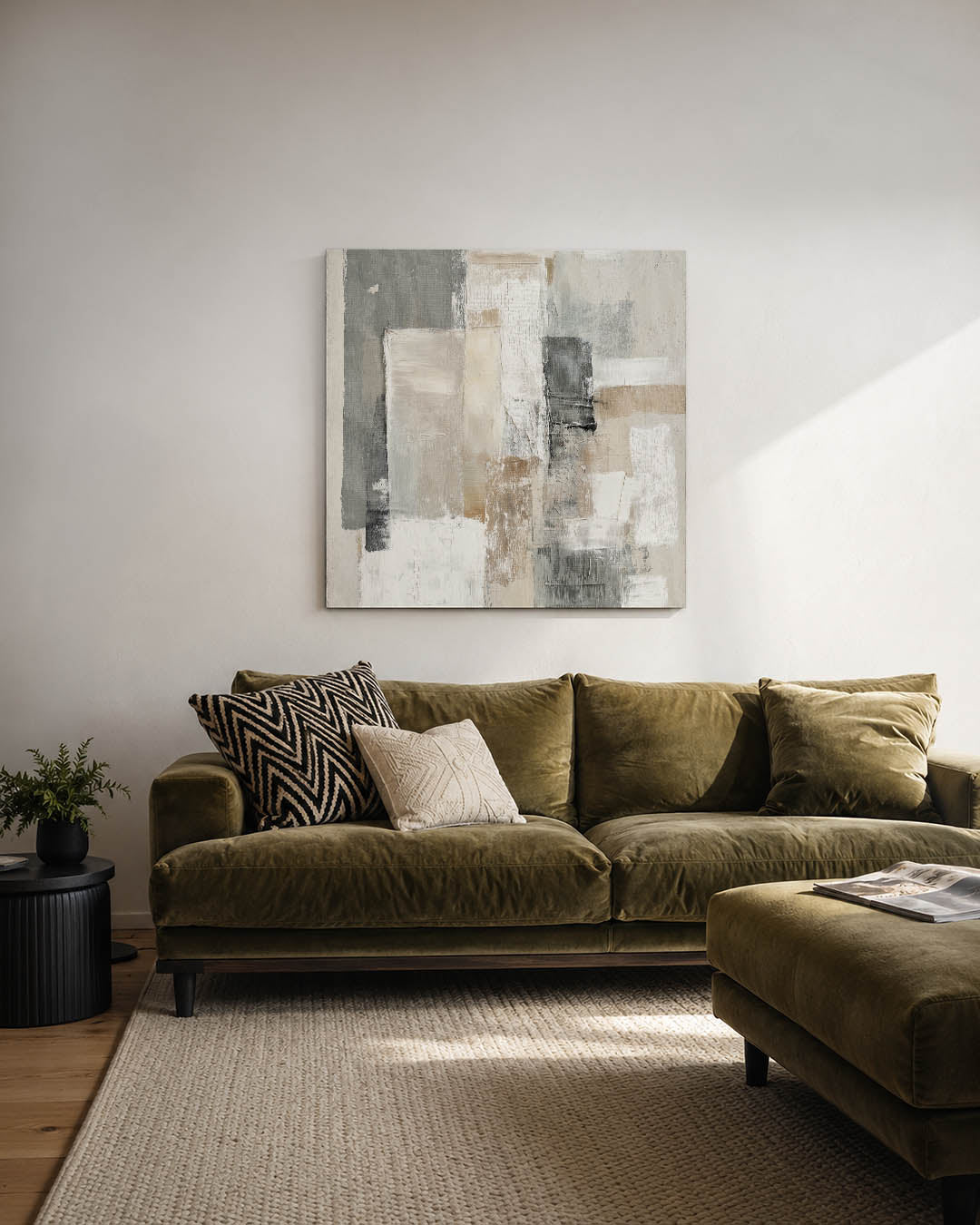 Gelaagde texturen Kunstwerk
