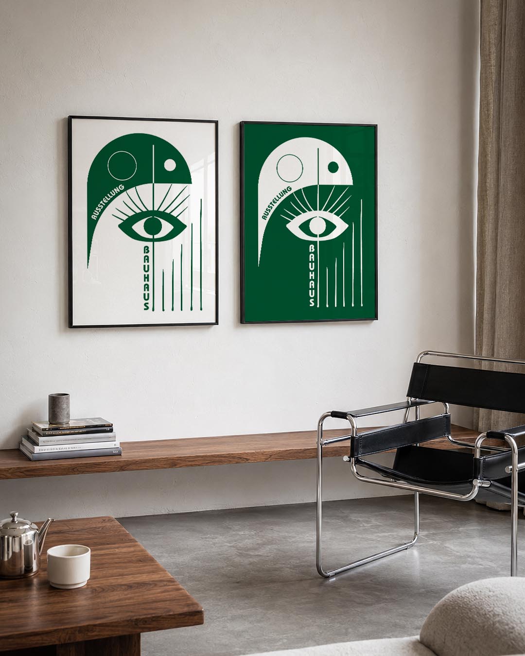 Oog en lijnen Posterset
