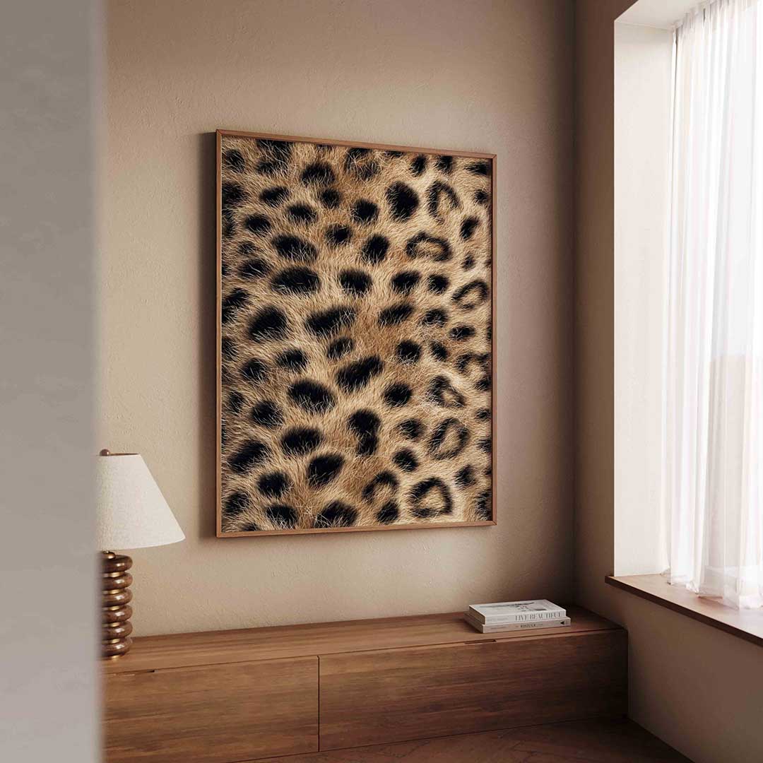 Luipaardprint Poster