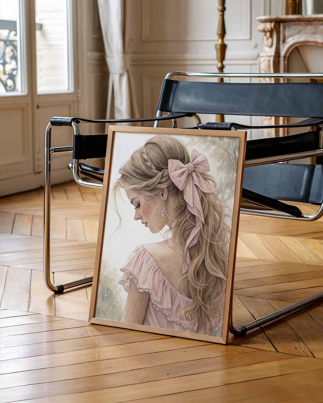 Dromerige Elegantia Poster-WallArtistic