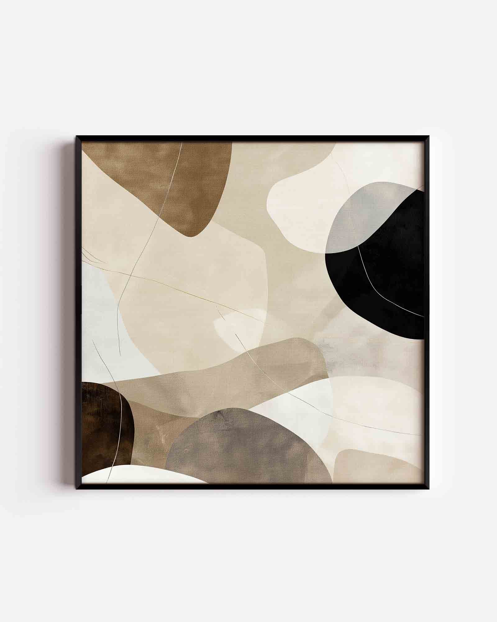 Abstracte vormen Poster
