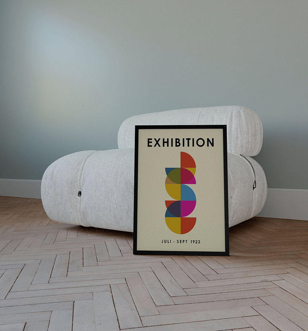 Vorm en kleur Poster