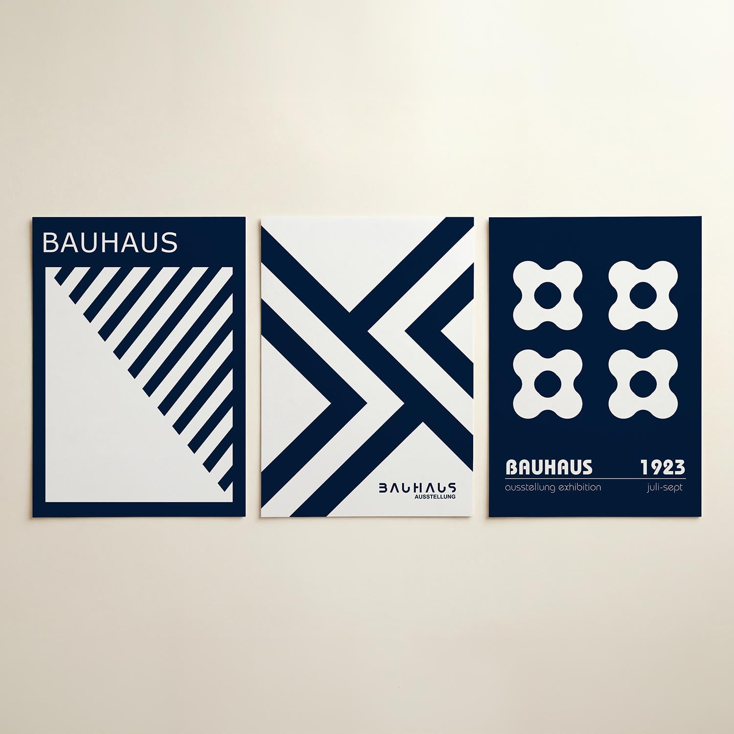 Lijnen en vlakken Posterset
