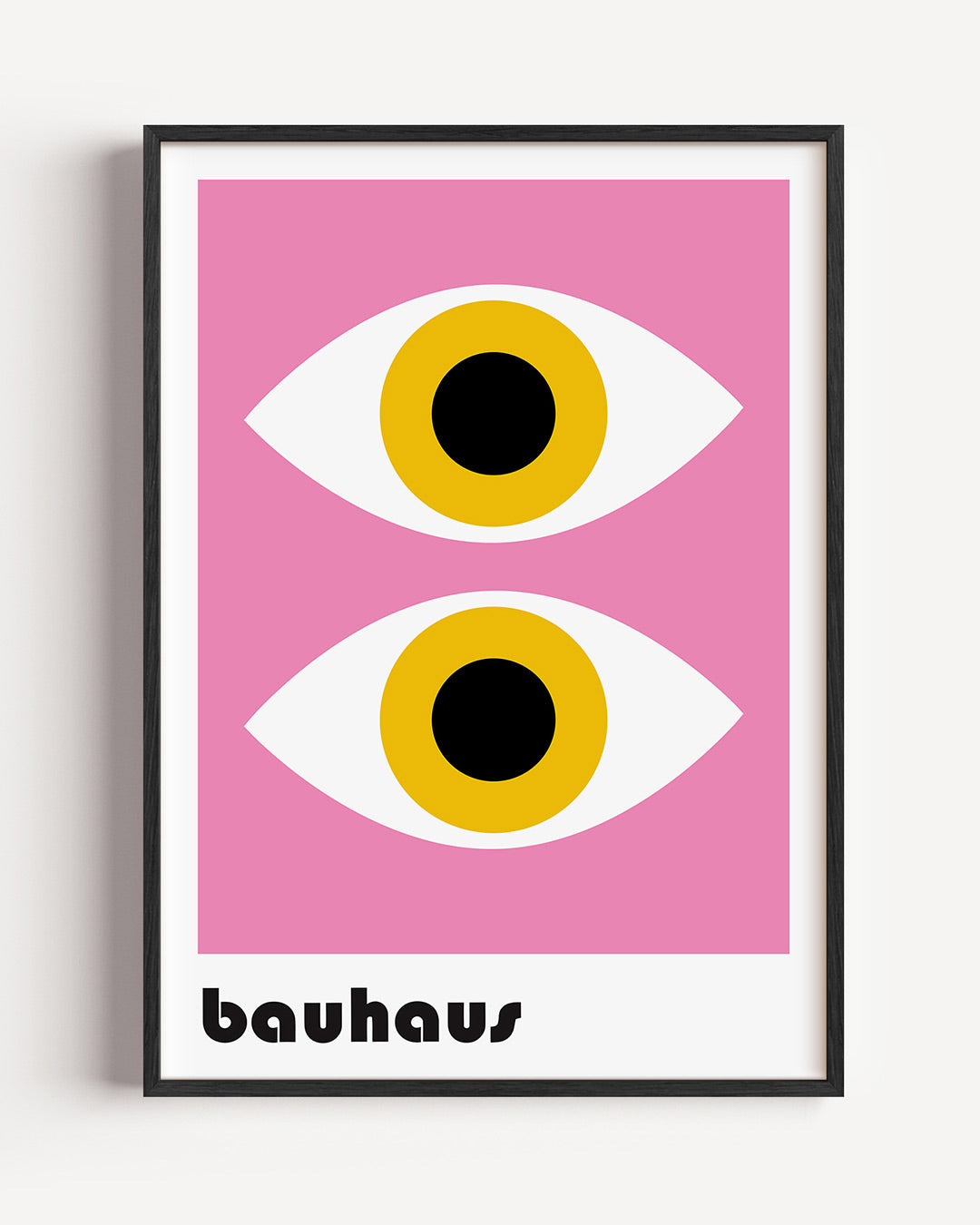Oogvormen en kleur Poster