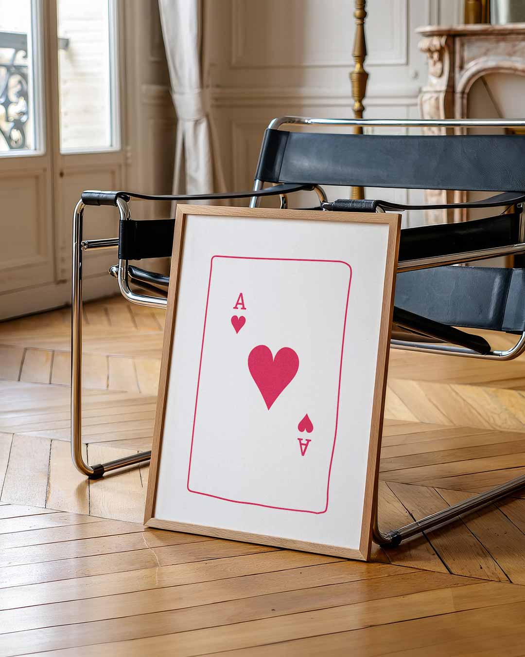 Ace of Hearts Poster-WallArtistic