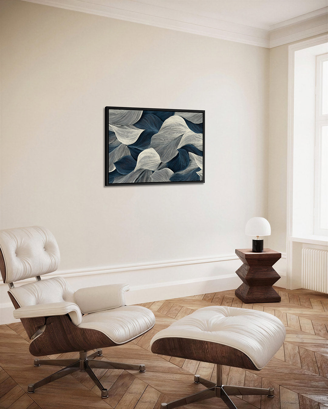 Golvende lijnen Kunstwerk