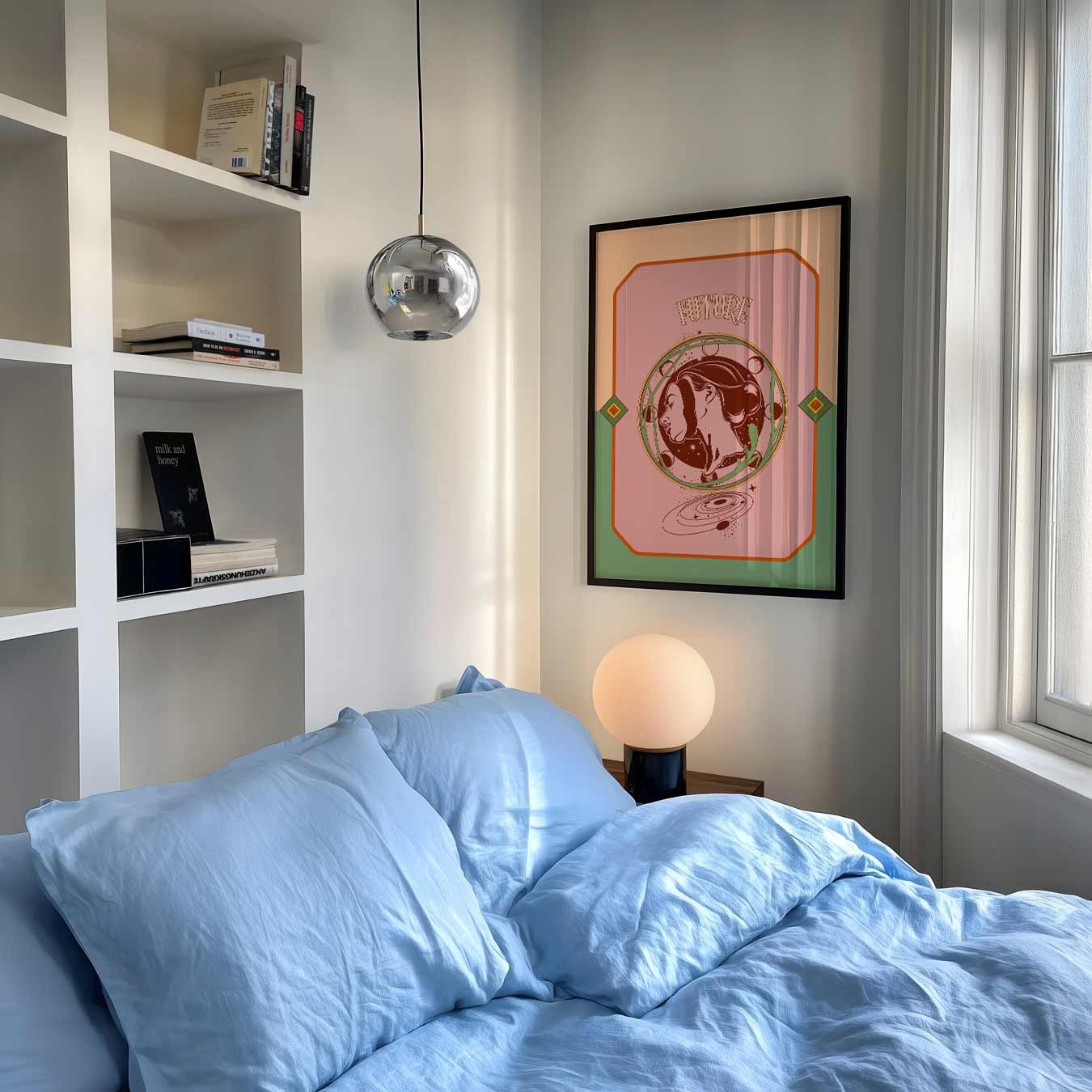 Toekomstige Vibes Poster-WallArtistic