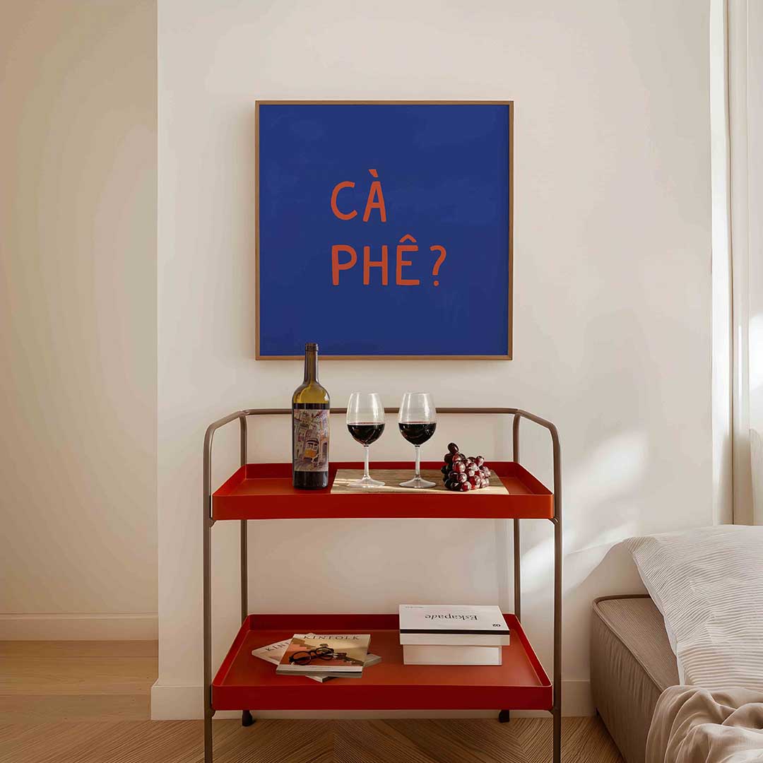Cà phê Poster