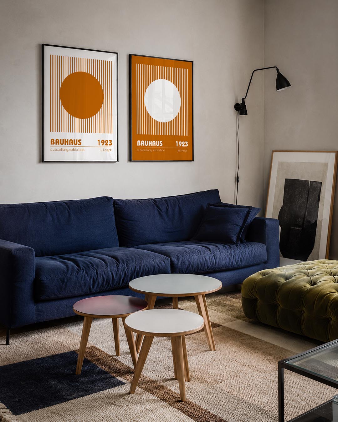 Cirkel en lijnen Posterset